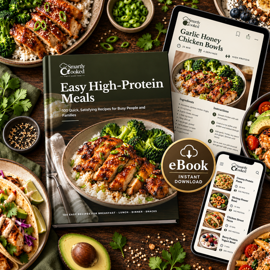 Easy High Protein Meals in 15-30 minutes! [E-BOOK]