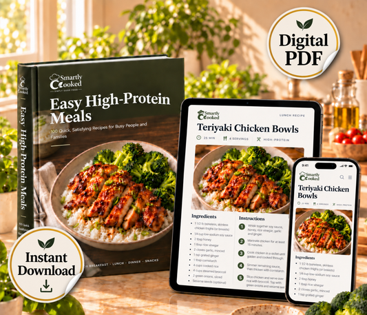 Easy High Protein Meals in 15-30 minutes! [E-BOOK]