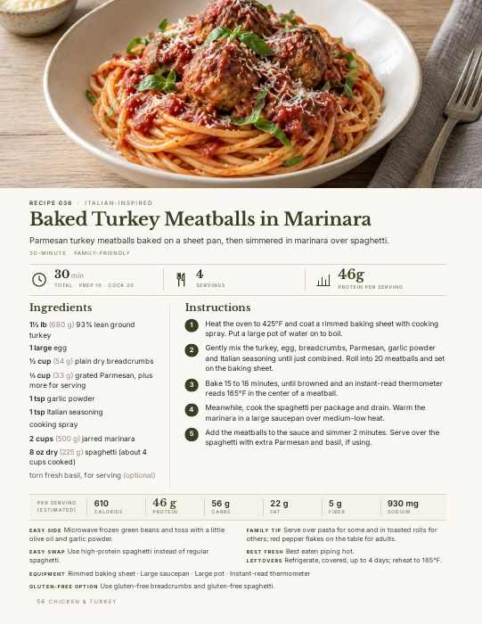 Recipe preview