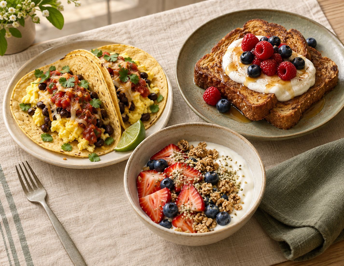 15 breakfasts