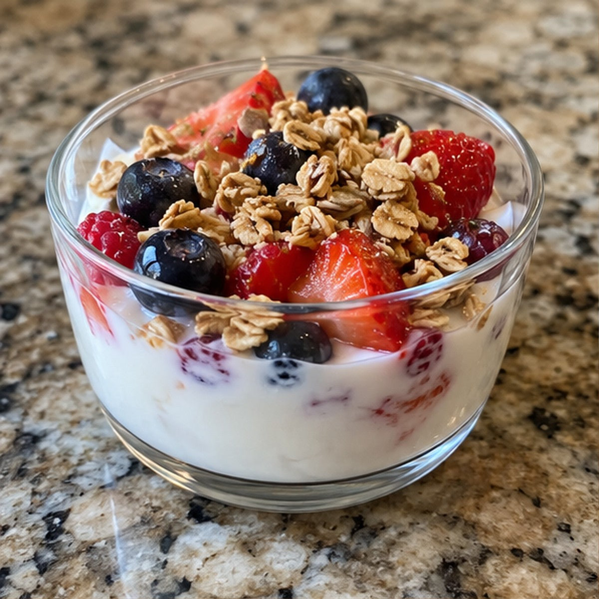 Small Berry Yogurt Cup