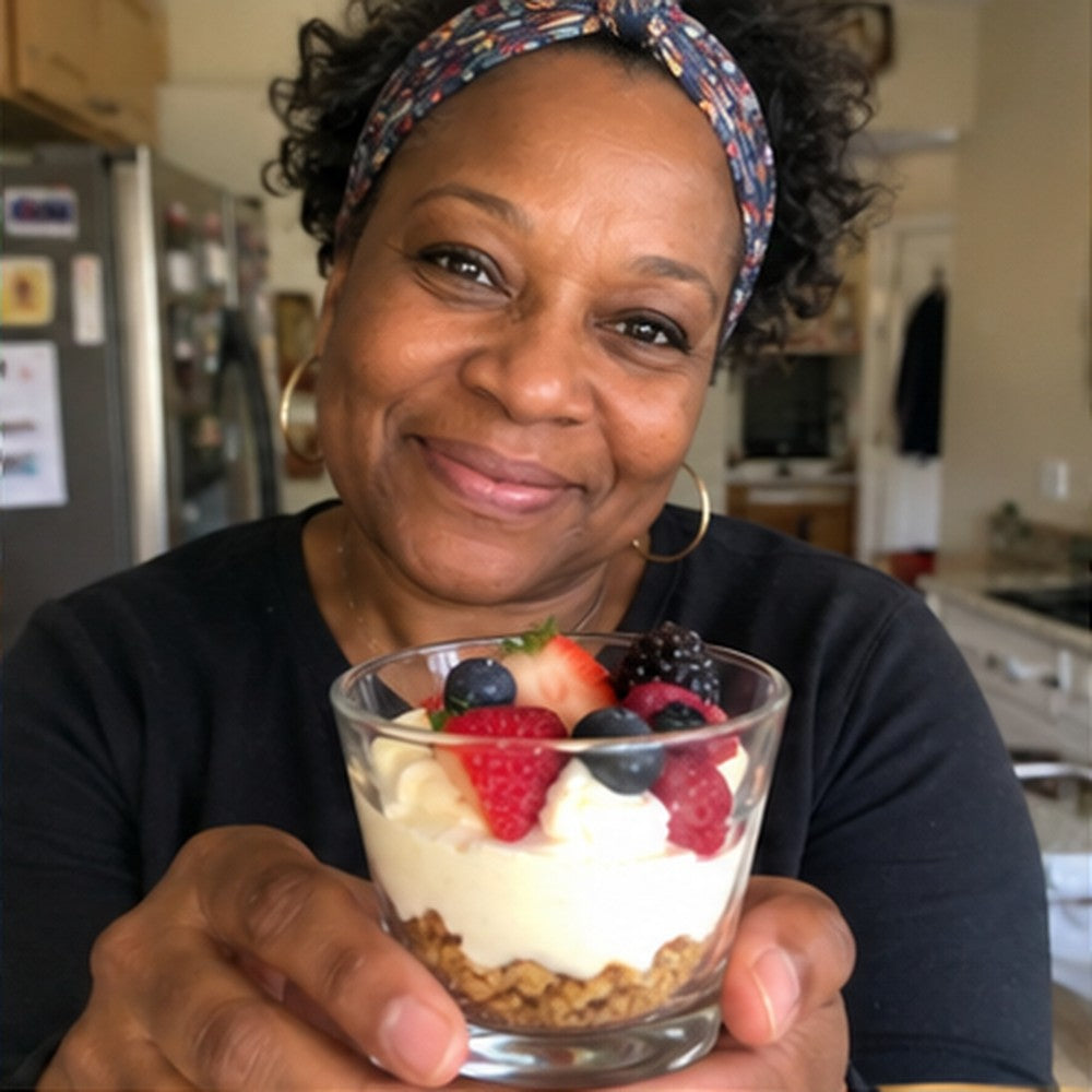 Customer-made recipe from The Guilt-Free Dessert Cookbook